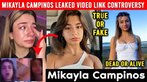 milayla campinos naked|Hot tiktoker Mikayla campinos leaked video